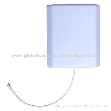 2.3 to 2.7GHz 10dBi Wall-mounted Antenna with Measures 140 x 120 x 38mm